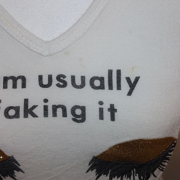 Cute cropped top size S/m - Picture 2 of 4